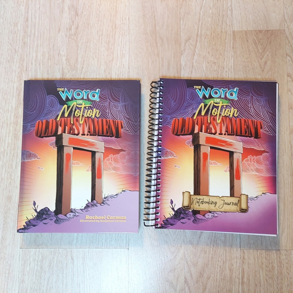 Apologia The Word In Motion Old Testament Set Notebooking‎ Journaling Textbook